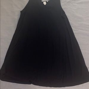 Black swing dress